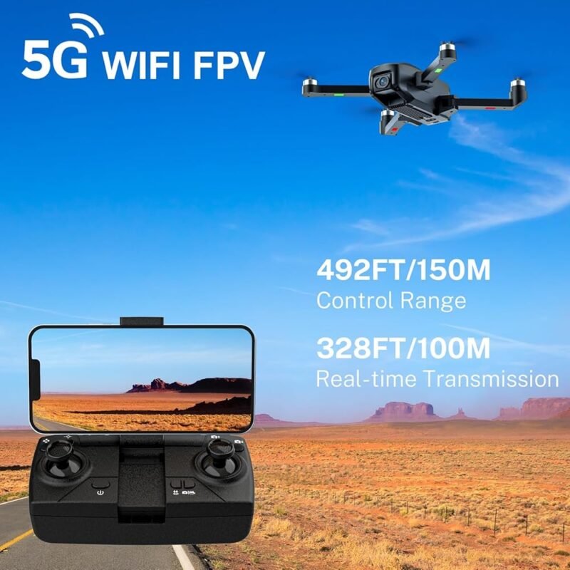 Drone H330 con cámara 4K y transmisión 5G WiFi para principiantes - Imagen 4