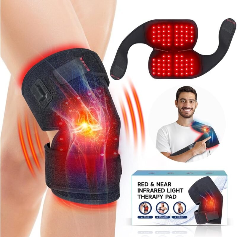 RUISQM Terapia de Luz Roja para Rodilla Dispositivo Infrarrojo 660nm 850nm