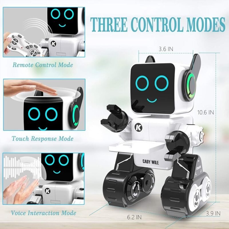 Robot de Juguete Inteligente para Niños Control Remoto y Alcancía - Imagen 2