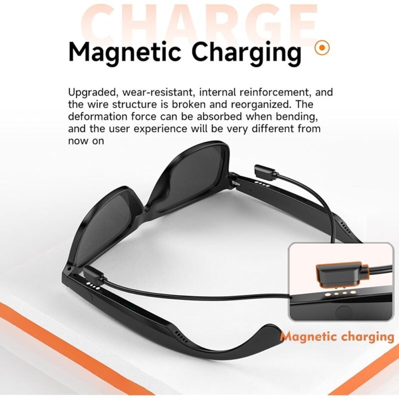 Smart Bluetooth Glasses con Audio Lentes de Sol UV400 para Mujeres y Hombres - Imagen 4