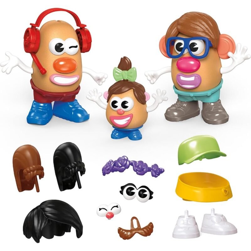 Potato Head Crea Tu Familia de Cabeza de Papa Set de 44 Piezas