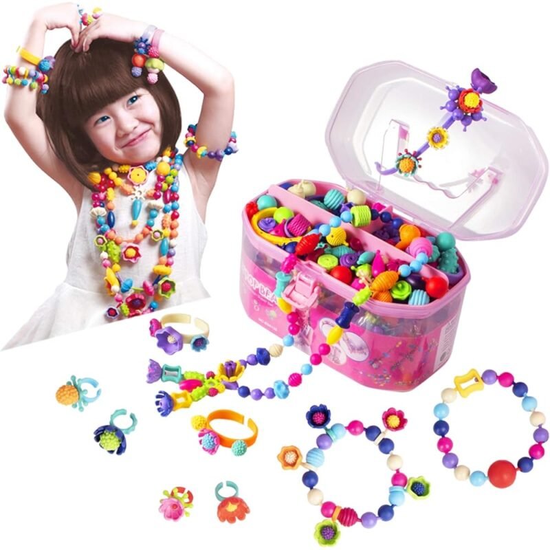 BIRANCO Pop Beads kit de fabricación de joyas para niñas de 3 a 7 años