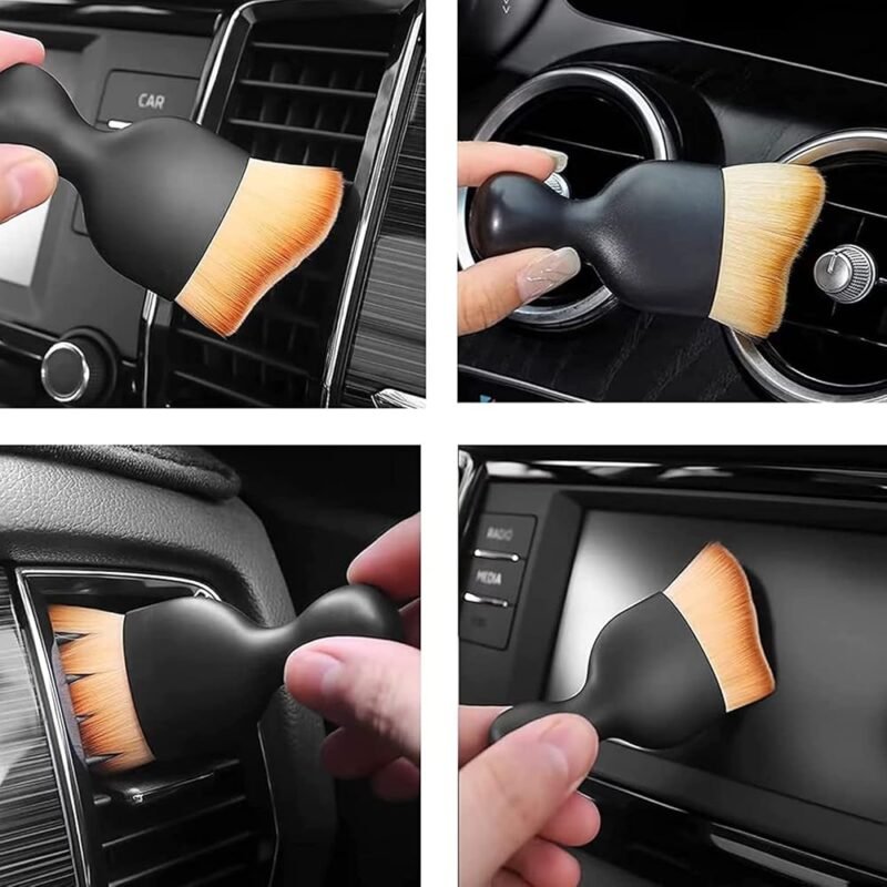 Zabernim Cepillo de Limpieza Interior para Coche Efectivo y Práctico - Imagen 5