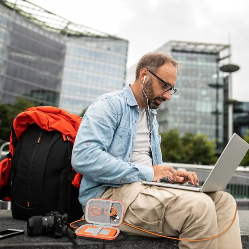 YUSSOT Funda Compatible con LaCie Rugged Mini 1TB 2TB 4TB 5TB Disco Duro Externo - Imagen 6