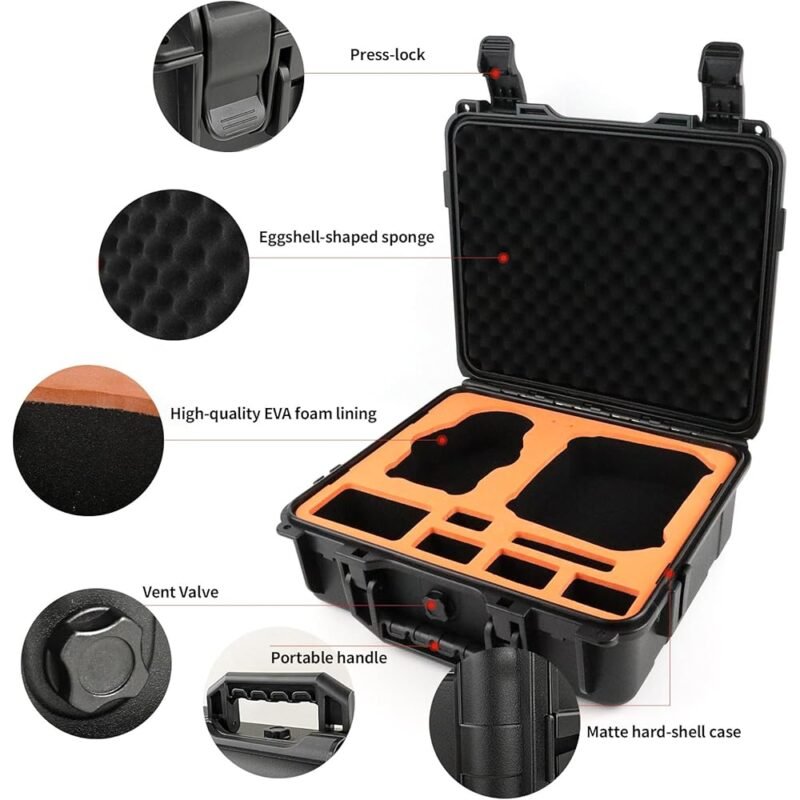 Funda de Transporte Impermeable para DJI Mini 4 Pro y Mini 4 - Imagen 2