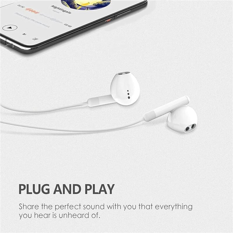 YouthCity Paquete de 2 Auriculares USB C de Alta Fidelidad para iPhone y Galaxy - Imagen 5