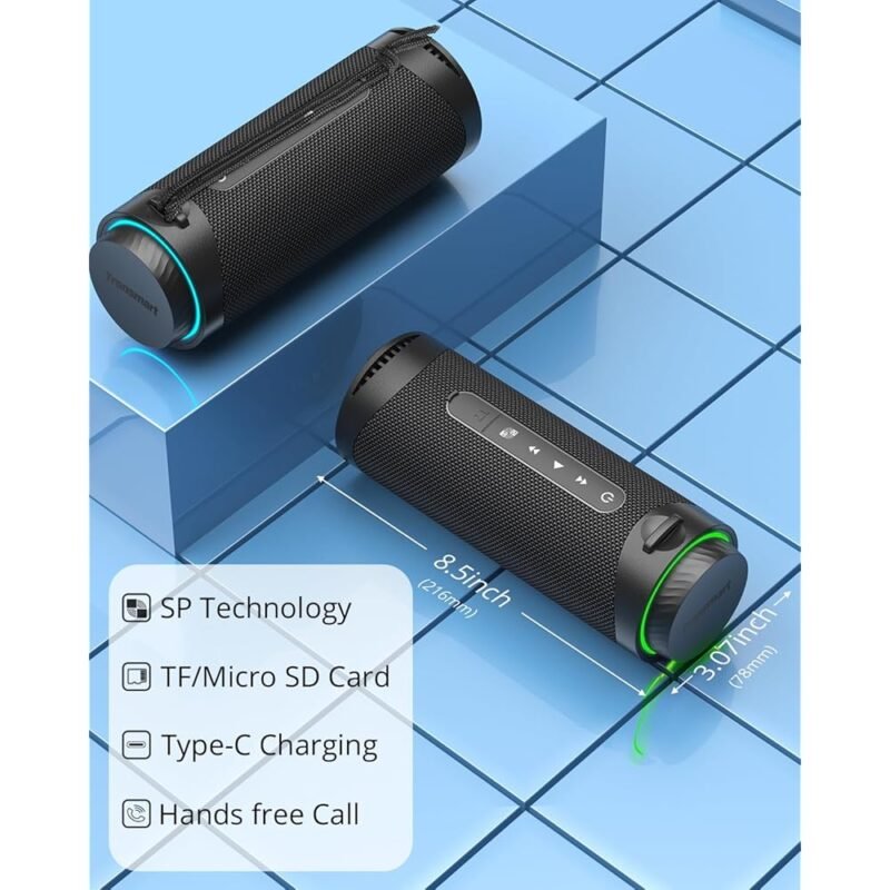 Tronsmart Altavoces Bluetooth Portátiles T7 Sonido Envolvente 30 W - Imagen 11