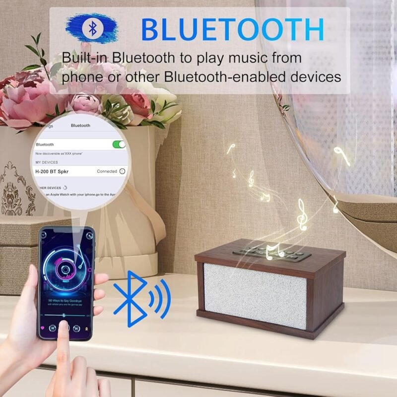 MÁQUINA HONGUT DE SONIDO DE RUIDO BLANCO CON ALTAVOZ BLUETOOTH - Imagen 3