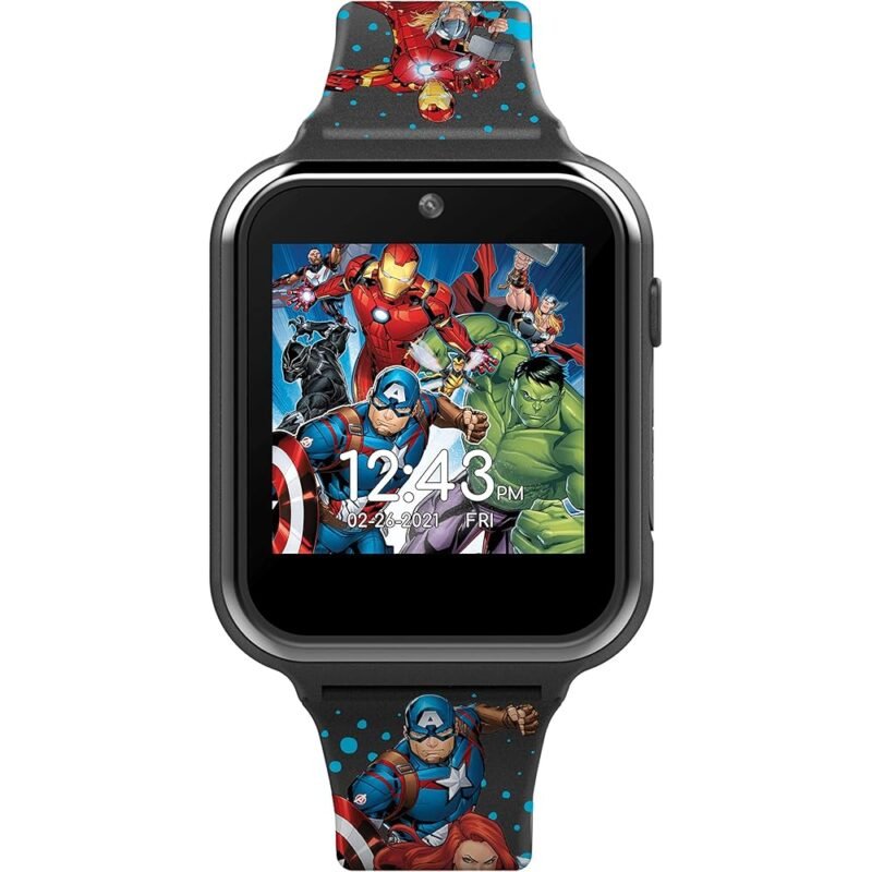 Accutime Marvel Avengers Reloj Inteligente Educativo para Niños