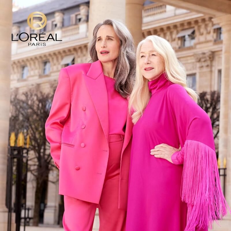 L'Oreal Paris Hidratante Facial Antienvejecimiento Tono Rosado - Imagen 9