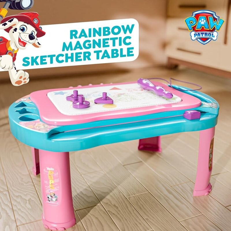 Paw Patrol Tablero Magnético de Dibujo Rosa para Niños - Imagen 3