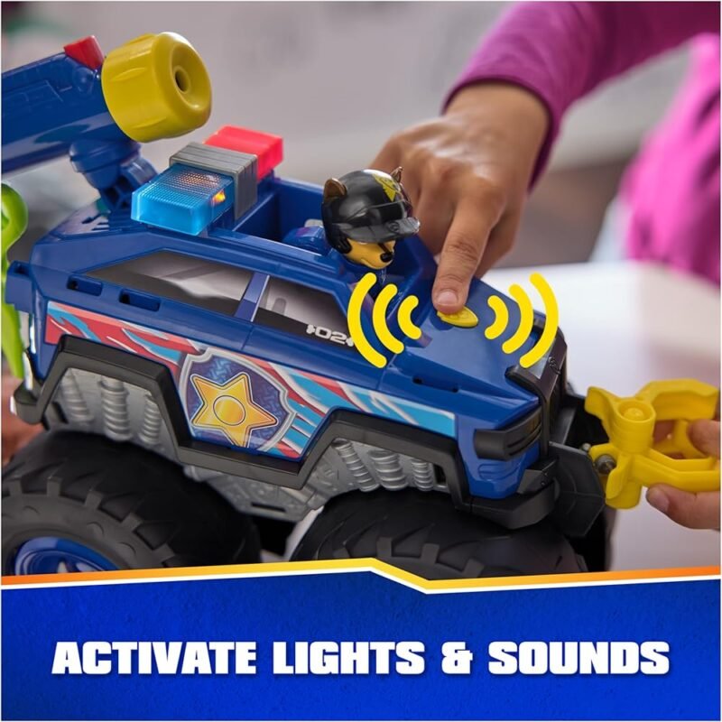 Paw Patrol Rescue Wheels Chase's Power Haulin Cruiser camión de juguete - Imagen 5