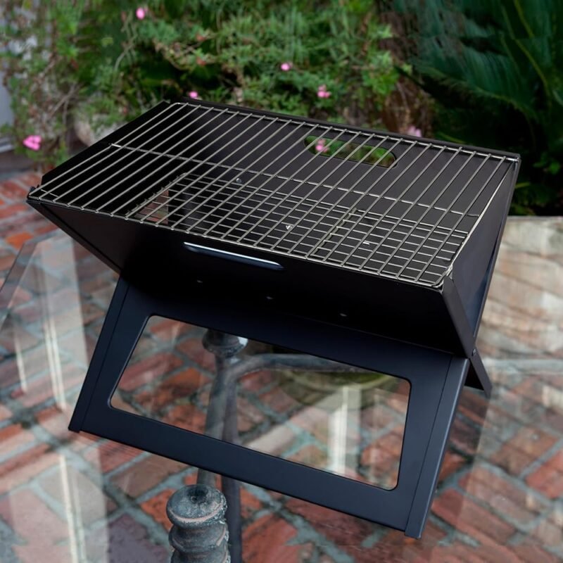 Parrilla de carbón vegetal portátil Fire Sense para disfrutar al aire libre - Imagen 2