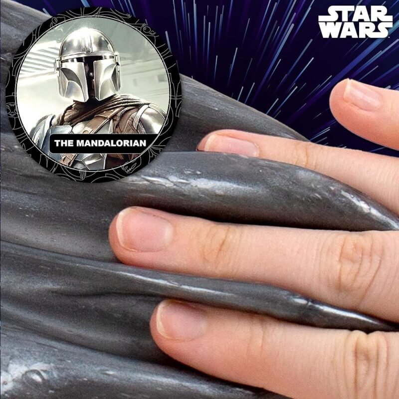 Slime Star Wars Paquete de 3 Kits Darth Vader Grogu Mandalorian - Imagen 6