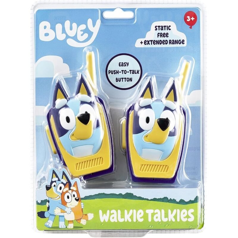 eKids Bluey Toy Walkie Talkies para Niños Ideal para Juegos Interiores y Exteriores - Imagen 5