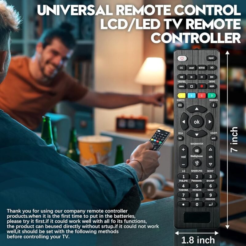 Control Remoto Universal para Televisores Inteligentes LED - Imagen 2