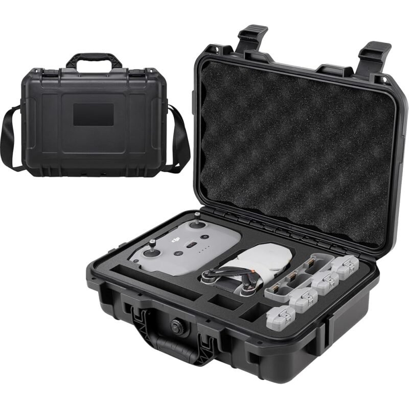 Estuche Rígido Profesional PONYRC para DJI Mini 4K Mini 2 SE Impermeable