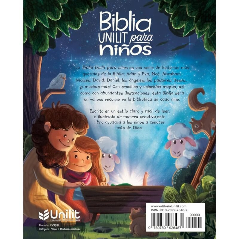 Biblia Unilit para Niños Edición en Español Latino - Imagen 2