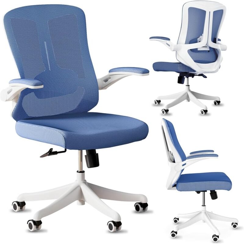 Silla de oficina ergonómica Balmstar con respaldo alto y función mecedora