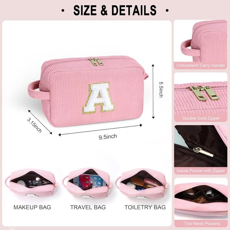 YOOLIFE Bolsas de Maquillaje de Viaje para Adolescentes y Mujeres - Imagen 2