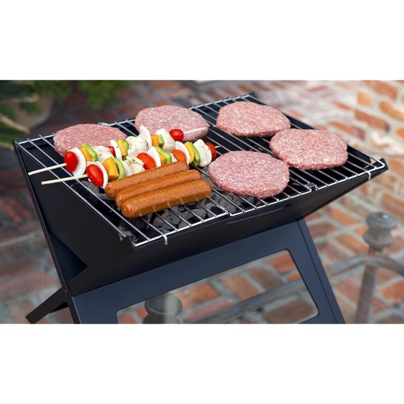 Parrilla de carbón vegetal portátil Fire Sense para disfrutar al aire libre - Imagen 5