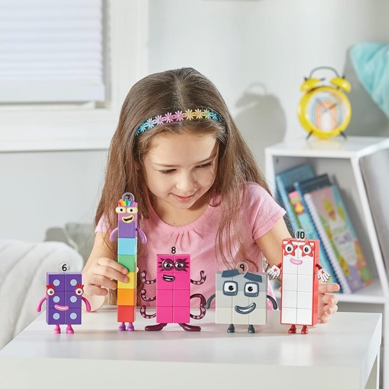 Hand2mind Numberblocks Friends Figuras de 6 a 10 para Niños - Imagen 8