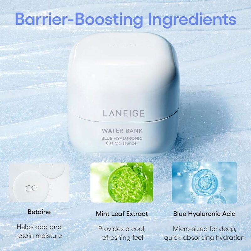 LANEIGE Water Bank Blue Hyaluronic Gel Hidratante 50ml - Imagen 6