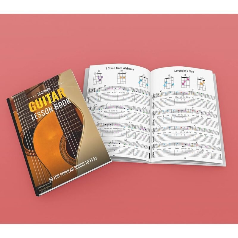 QMG Libro de lecciones de guitarra para principiantes y todos los niveles - Imagen 7