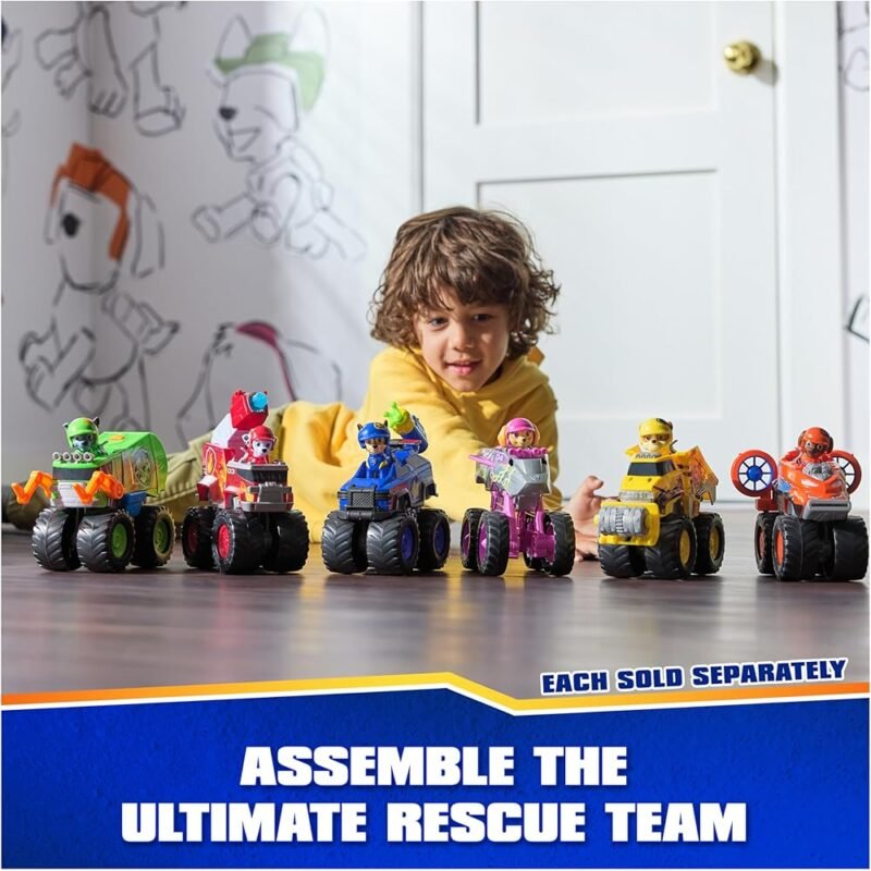 Paw Patrol Rescue Wheels Skye's Jet Camión de Juguete Transformable - Imagen 6