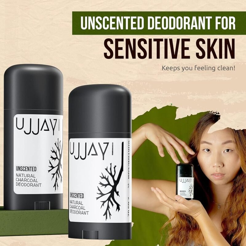 Ujjayi Desodorante Natural Con Carbón Activado Sin Perfume - Imagen 4