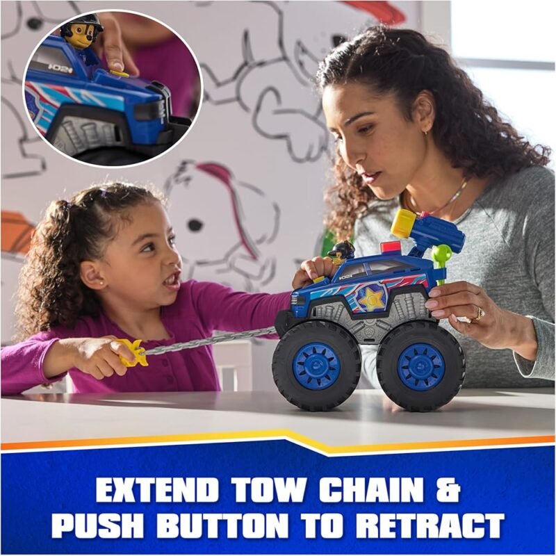 Paw Patrol Rescue Wheels Chase's Power Haulin Cruiser camión de juguete - Imagen 8