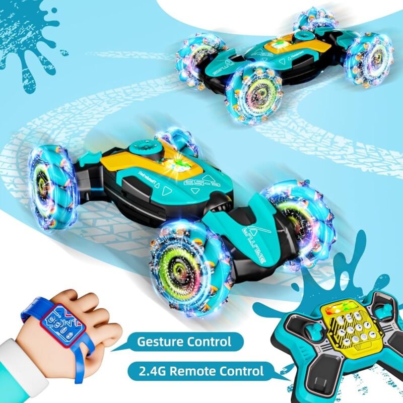 Coche de Acrobacias RC ViRockSign con Detección de Gestos y 360° - Imagen 3