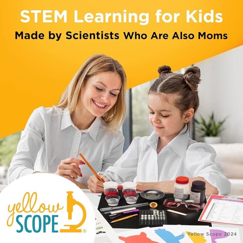 Yellow Scope Kit de Ciencia para Niños Aprendizaje STEM con Experimentos de Química - Imagen 6