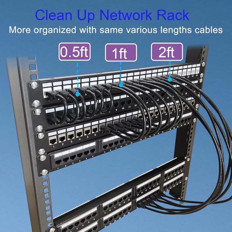 Cable Ethernet Cat 6 1 Pie 10 Gbps para Red Doméstica y Oficina - Imagen 4