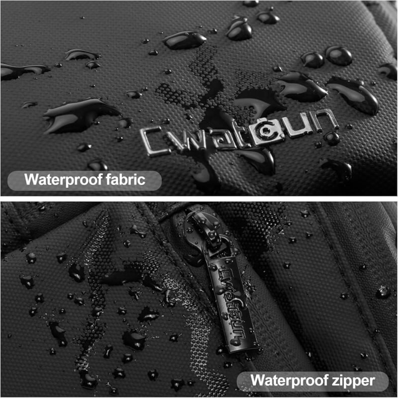 Cwatcun Riñonera impermeable ligera para cámaras compactas y lentes - Imagen 6