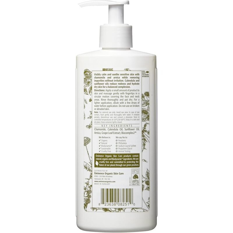 ÉMINENCE Limpiador de manzanilla Calm Skin para piel sensible 8.4 oz - Imagen 2