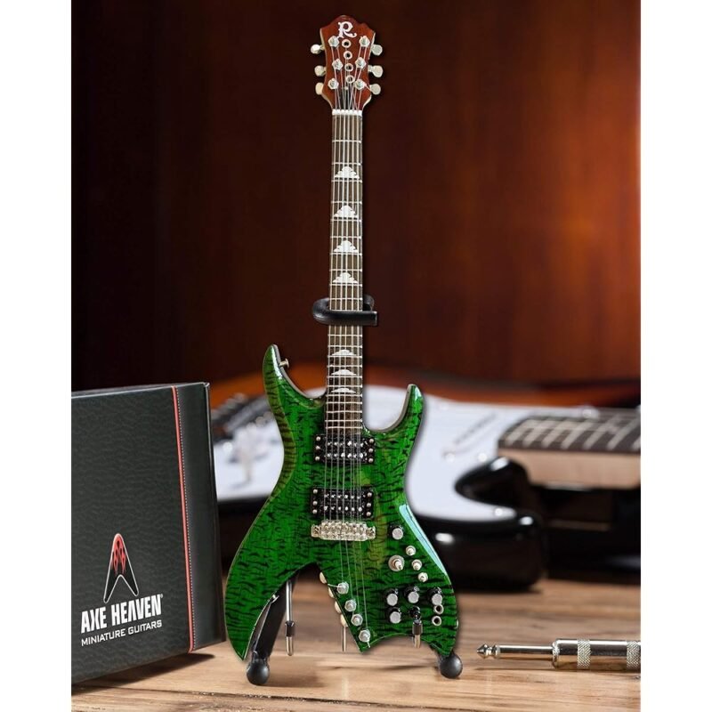 AXE HEAVEN Mini Guitarra Coleccionable B.C. Rich Bich Réplica 1:4 - Imagen 4