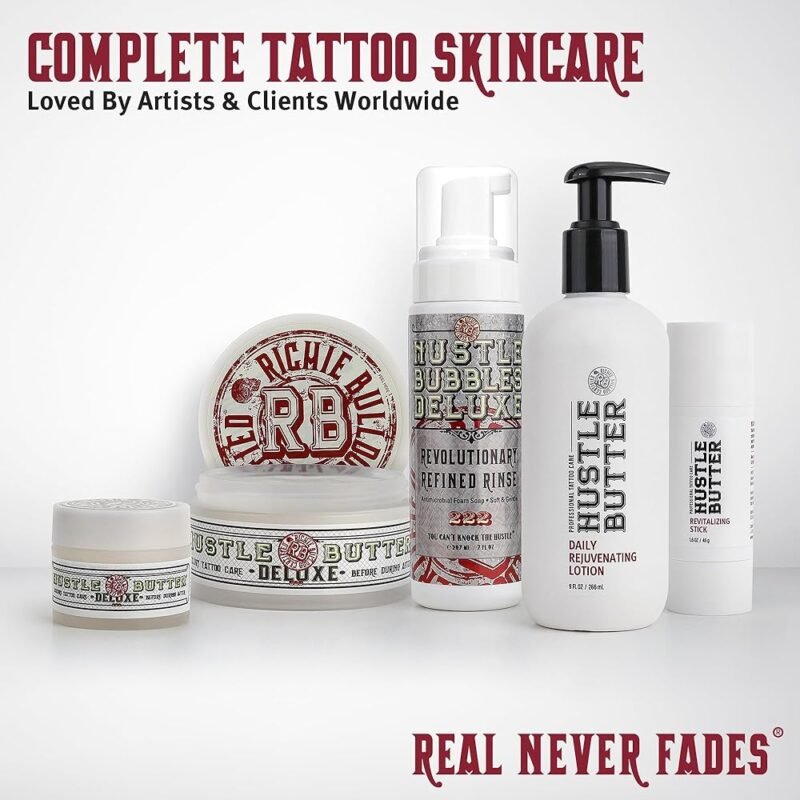 Pomada para Tatuaje Hustle Deluxe Nutre y Protege Tu Piel - Imagen 7