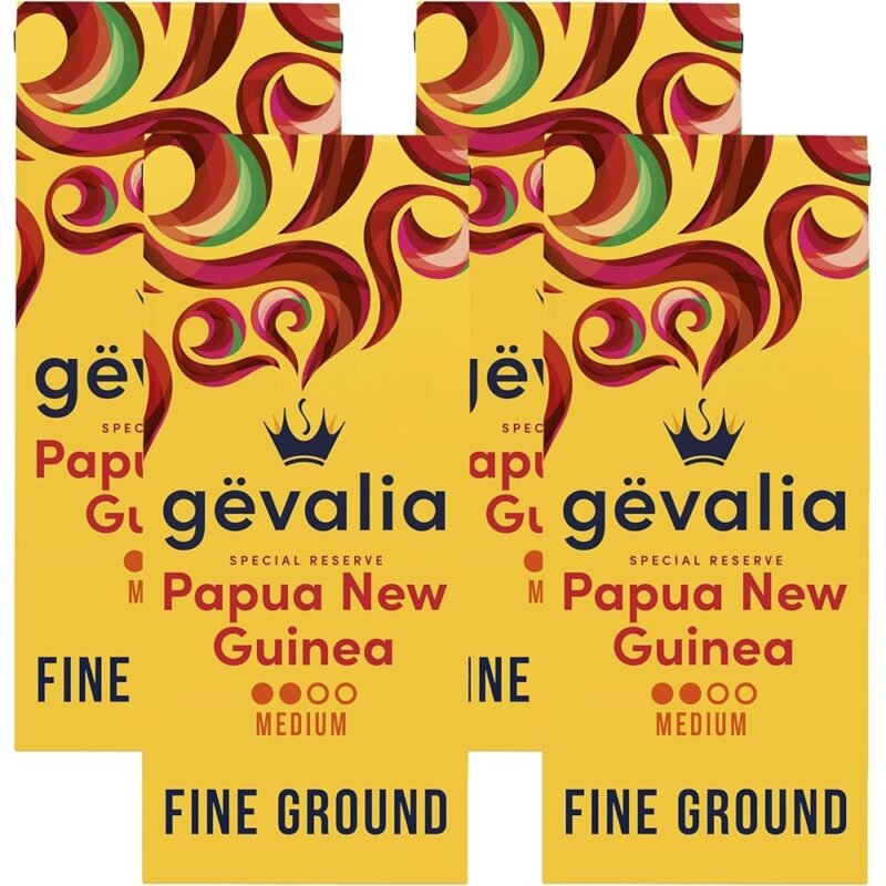 Gevalia Special Reserve Café molido Papúa Nueva Guinea 10 onzas paquete de 4