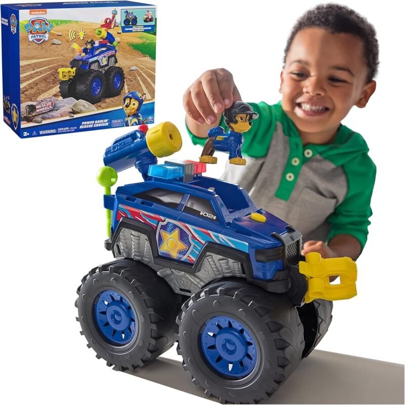 Paw Patrol Rescue Wheels Chase's Power Haulin Cruiser camión de juguete