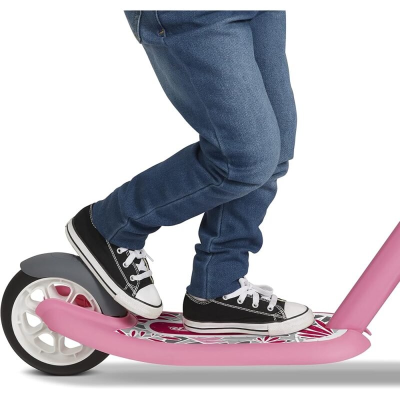 Radio Flyer Patinete Kick and Glide Rosa para Niños de 3 a 5 Años - Imagen 5