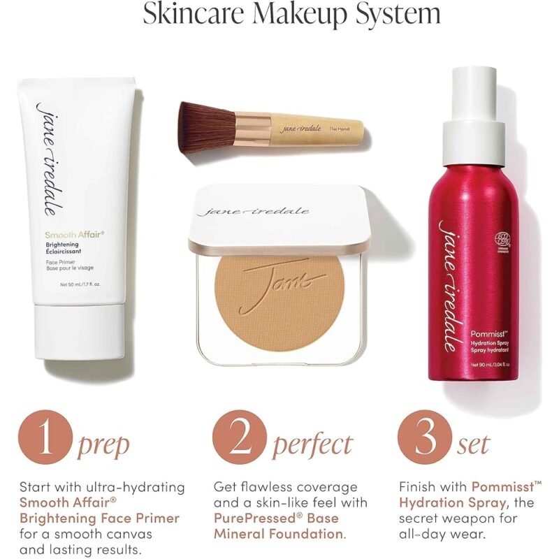 Jane Iredale PurePressed Base Mineral Recarga Compacta con SPF - Imagen 7