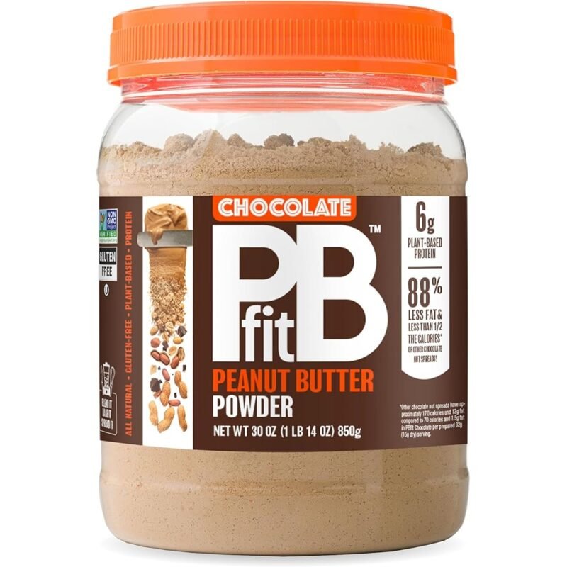 PBfit Mantequilla de Maní en Polvo de Chocolate Natural 60 Onzas