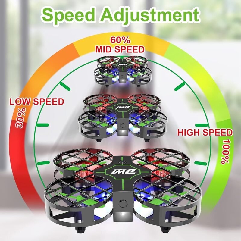 Dwi Dowellin Mini Dron 4.5 Pulgadas Ideal para Niños y Principiantes - Imagen 7