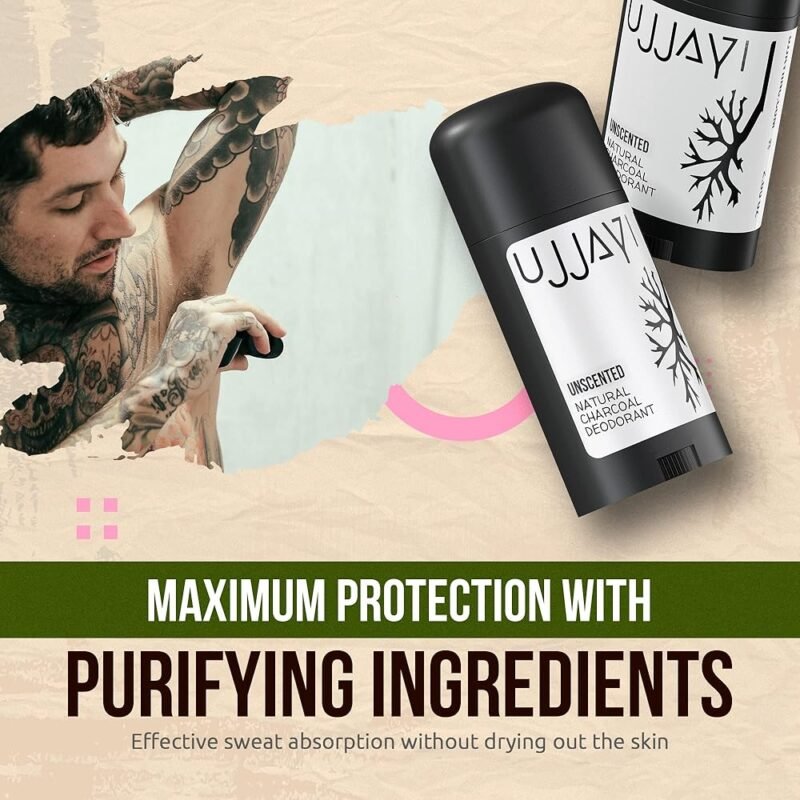 Ujjayi Desodorante Natural Con Carbón Activado Sin Perfume - Imagen 7