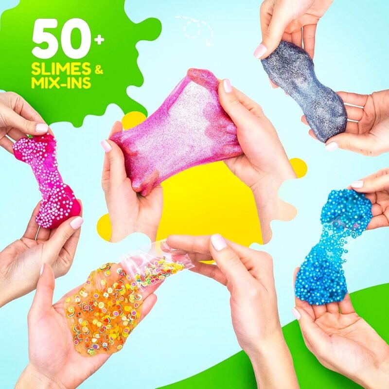 Juego de Bricolaje para Niñas y Niños con Gelatina Pegajosa que Brilla en la Oscuridad - Imagen 7