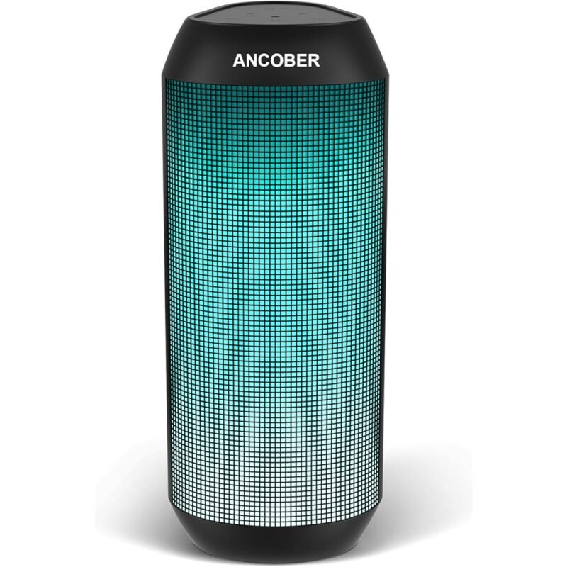 Altavoz ANCOBER Bluetooth Portátil Inalámbrico con Sonido Estéreo HD