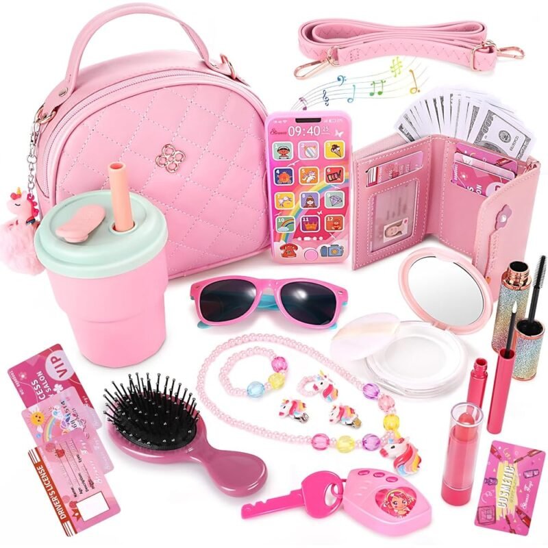 Kit de maquillaje para niñas pequeñas 49 piezas regalo perfecto