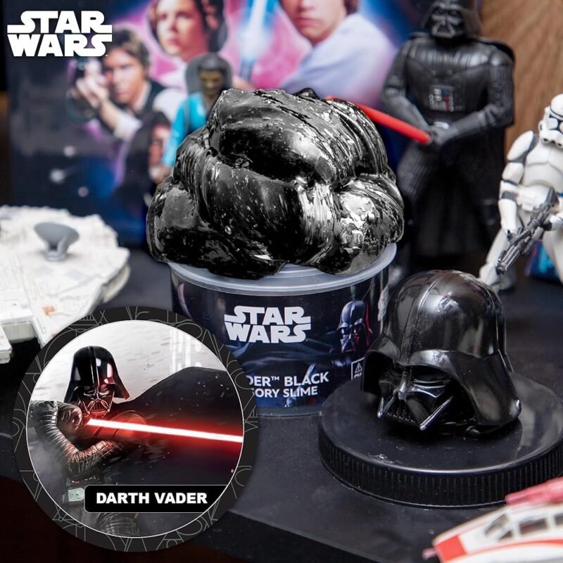 Slime Star Wars Paquete de 3 Kits Darth Vader Grogu Mandalorian - Imagen 3