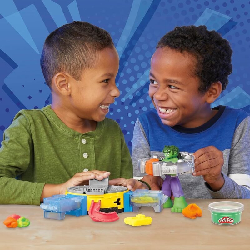 Play-Doh Marvel Hulk Smash & Squish Juego Creativo para Niños - Imagen 5